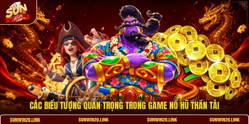 Các biểu tượng quan trọng trong game nổ hũ thần tài