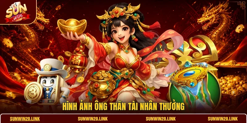 Hình ảnh ông thần tài nhân thưởng