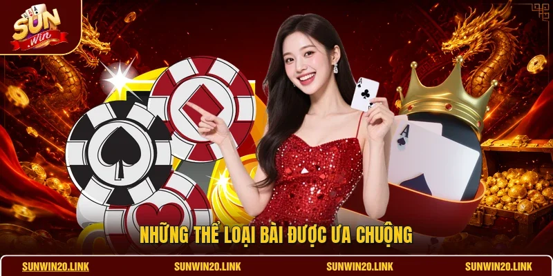 Những thể loại bài được ưa chuộng