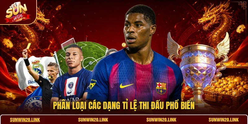 Phân loại các dạng tỉ lệ thi đấu phổ biến